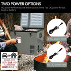 Whynter FM-62DZ 62-Quart Dual Zone Portable Fridge/Freezer