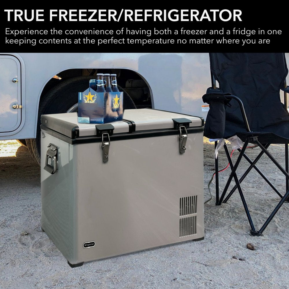 Whynter FM-62DZ 62-Quart Dual Zone Portable Fridge/Freezer