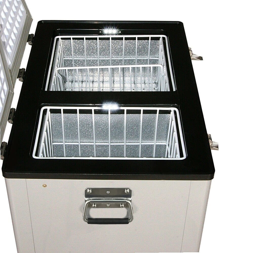Whynter FM-62DZ 62-Quart Dual Zone Portable Fridge/Freezer