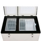 Whynter FM-62DZ 62-Quart Dual Zone Portable Fridge/Freezer