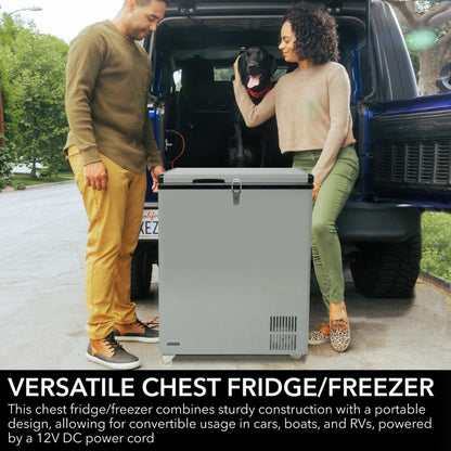 Whynter Portable Wheeled Fridge/Freezer 95 Qt with 12V FM-951GW