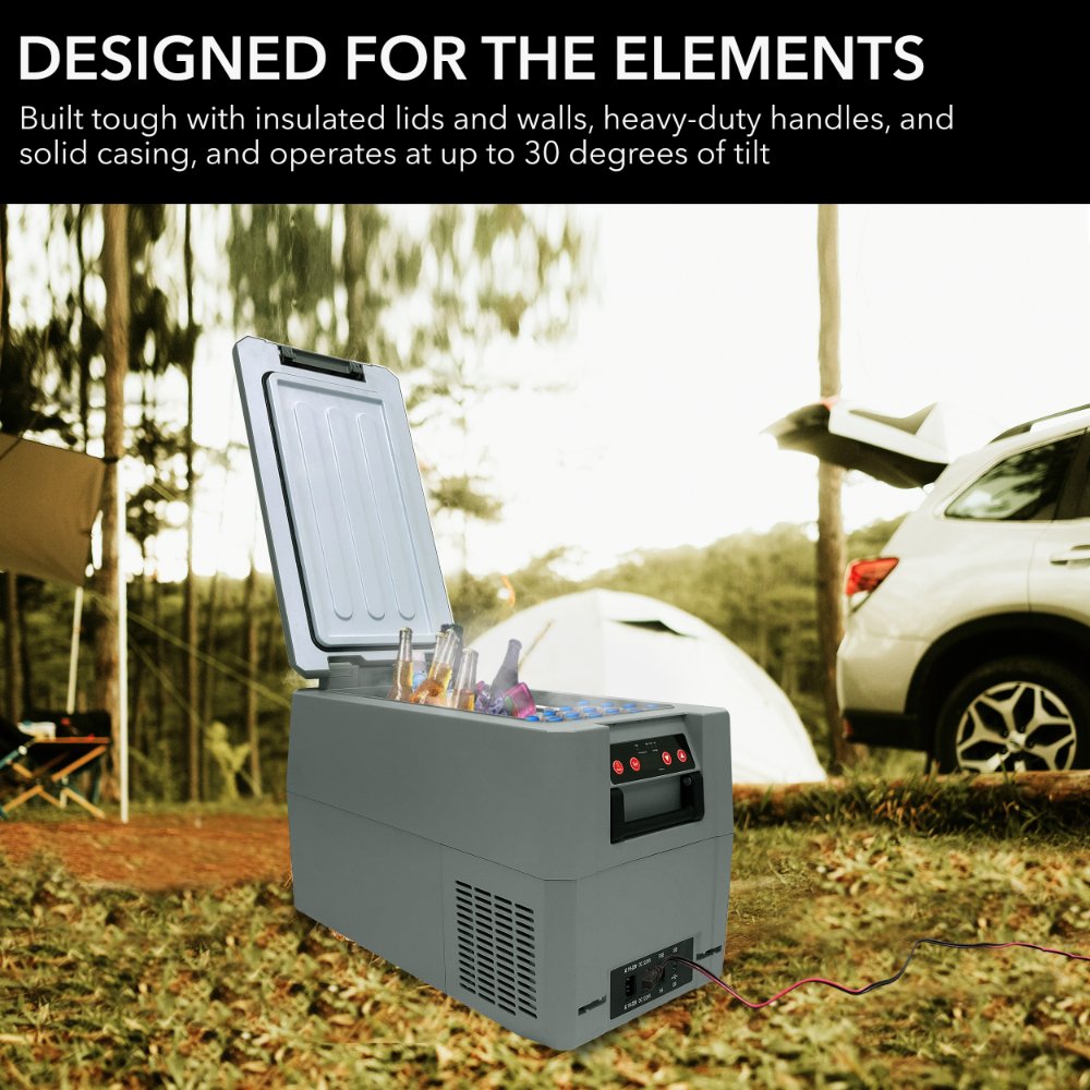 Whynter FMC-350XP 34 Quart Portable Freezer Refrigerator 12/24V & 110V AC