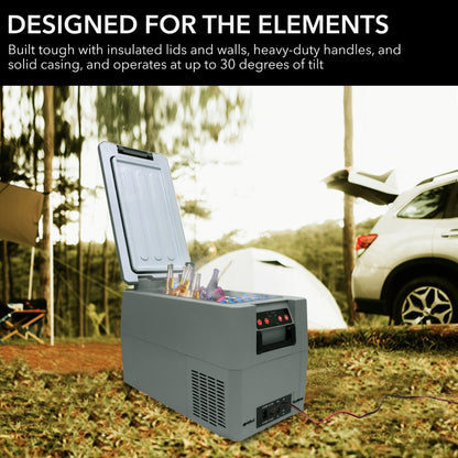 Whynter FMC-350XP 34 Quart Portable Freezer Refrigerator 12/24V & 110V AC