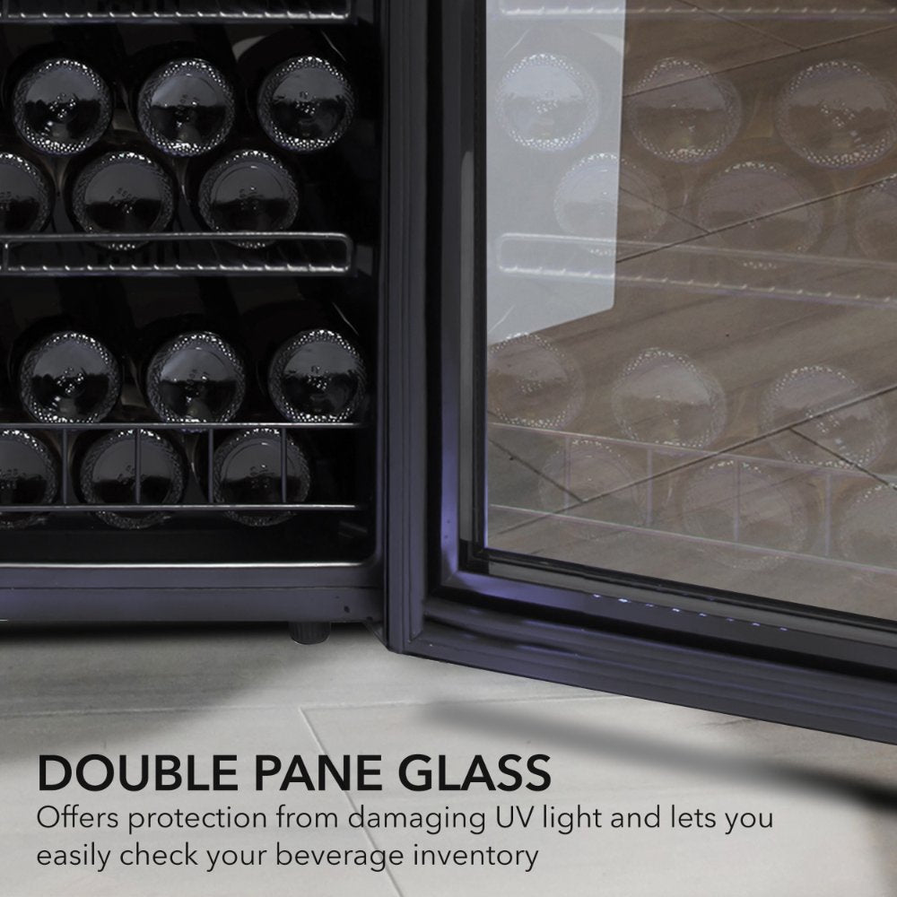Whynter FWC-1201BB 124-Bottle Wine Refrigerator
