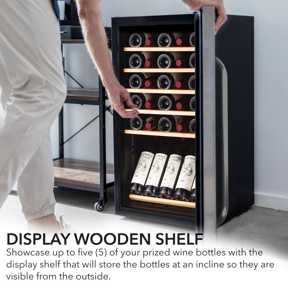Whynter FWC-341TS 34-Bottle Wine Refrigerator