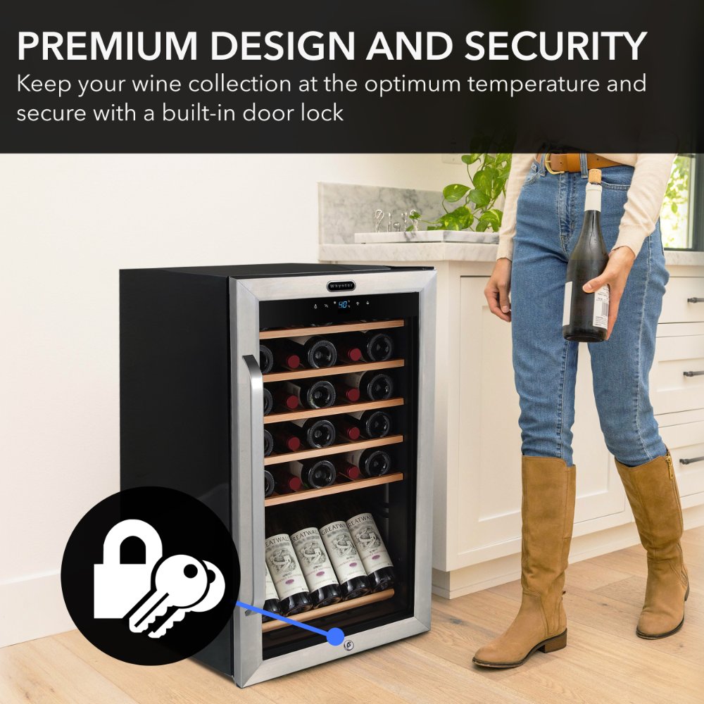 Whynter FWC-341TS 34-Bottle Wine Refrigerator