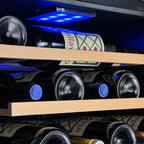Allavino KWR28D-2SR 28-Bottle Dual Zone Wine Refrigerator