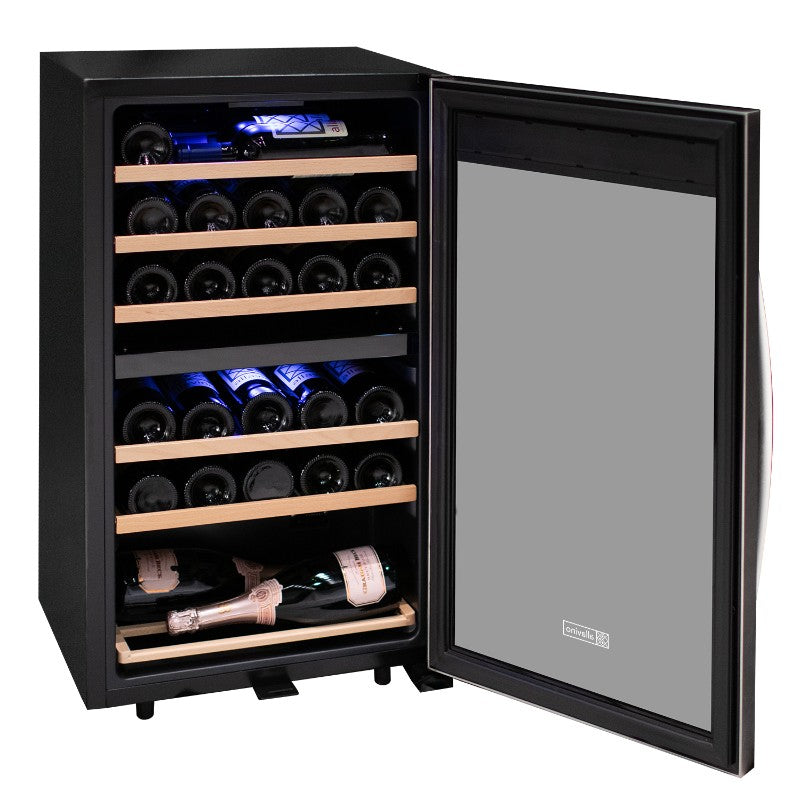 Allavino KWR28D-2SR 28-Bottle Dual Zone Wine Refrigerator
