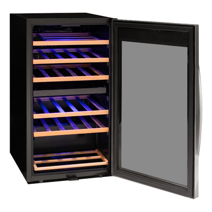 Allavino Wine Cooler 28 Bottle Dual Zone Freestanding Stainless Steel KWR28D-2SR