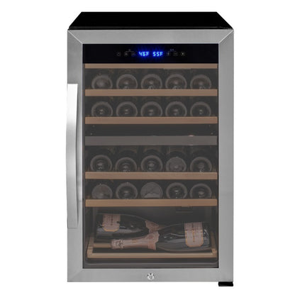 Allavino Wine Cooler 28 Bottle Dual Zone Freestanding Stainless Steel KWR28D-2SR
