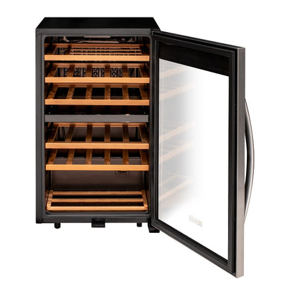Allavino Wine Cooler 28 Bottle Dual Zone Freestanding Stainless Steel KWR28D-2SR