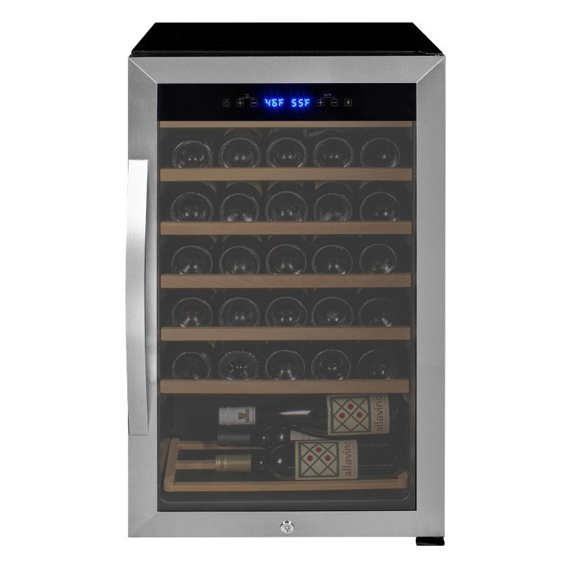 Allavino Cascina Series 33 Bottle Single Zone Freestanding Wine Cooler KWR33S-1SR