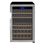 Allavino KWR43D-2SR 43-Bottle Dual Zone Wine Refrigerator