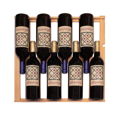 Allavino Cascina 47 Bottle Dual Zone Freestanding Wine Cooler with Stainless Steel Door KWR47D-2SR