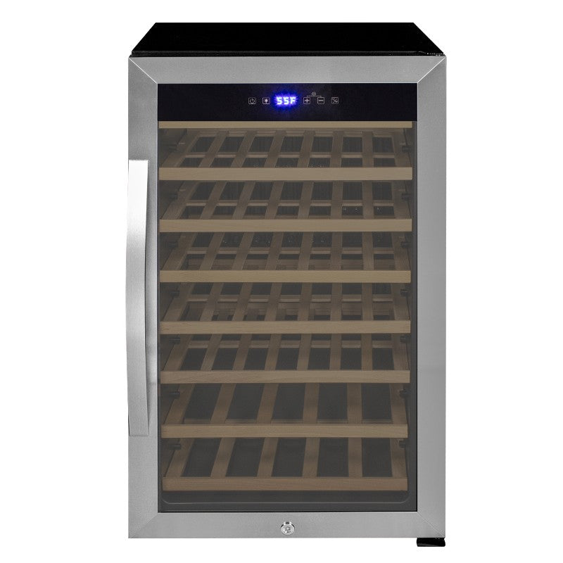 Allavino Wine Cooler 50 Bottle Single Zone Freestanding Stainless Steel KWR50S-1SR