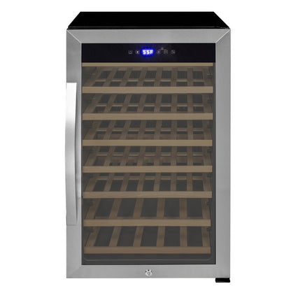 Allavino Wine Cooler 50 Bottle Single Zone Freestanding Stainless Steel KWR50S-1SR