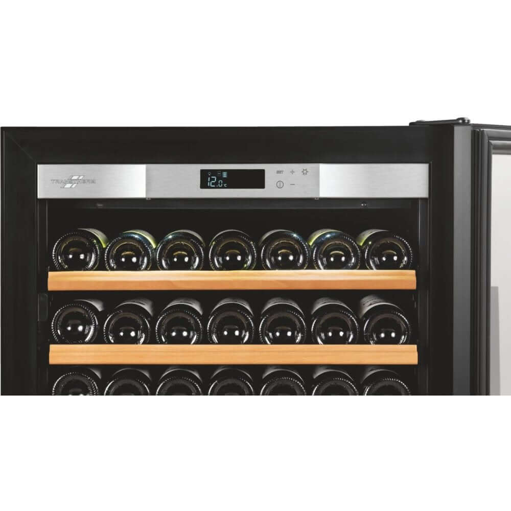 Transtherm Wine Refrigerator 74-Bottle Single Zone Freestanding Glass Door LOXXPV3-002-US