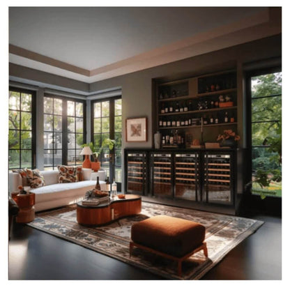 Transtherm Wine Refrigerator 144-Bottle Double Loft Glass Door LOXXPV3-002-USD