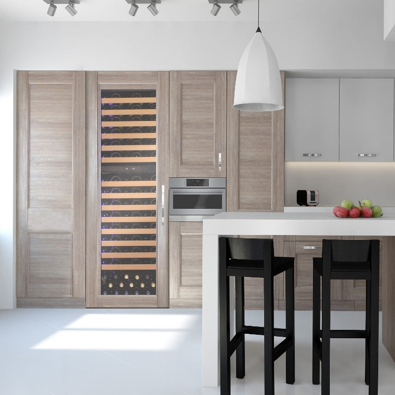 Allavino 101 Bottle Dual Zone Panel Ready Wine Refrigerator VCWR-101PRD-2R