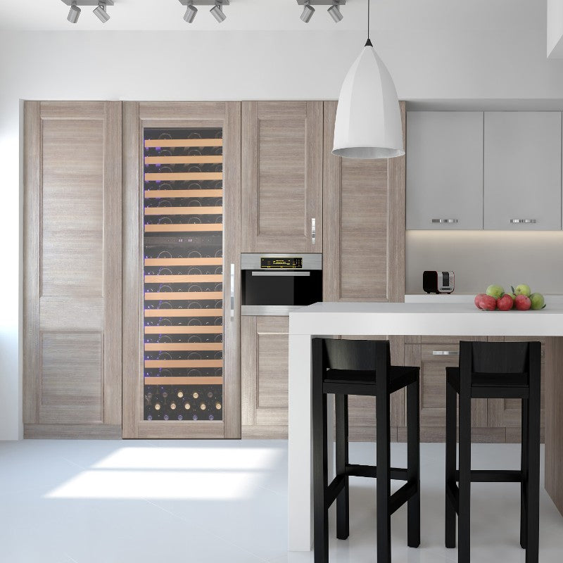 Allavino 101 Bottle Dual Zone Panel Ready Wine Refrigerator VCWR-101PRD-2R