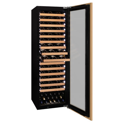 Allavino 107 Bottle Single Zone Panel Ready Wine Refrigerator VCWR-107PRS-1R