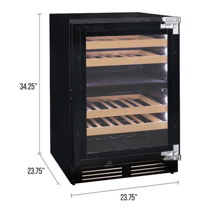 Allavino Wine Refrigerator 24" Dual Zone Panel-Ready Design VCWR-24PRD-2R