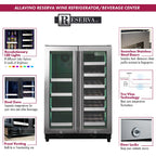 Allavino VSBCW34FD-2S 18-Bottle/66-Can Beverage Center