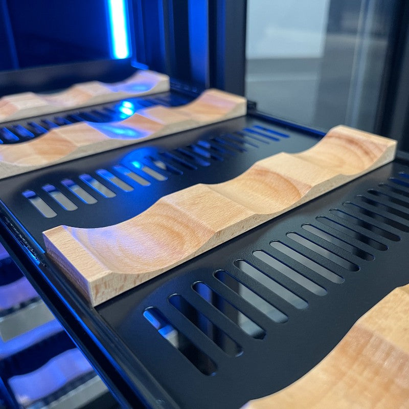 Allavino Wine Refrigerator 24" Dual-Door Stainless Steel Beverage Center VSBCW34FD-2S