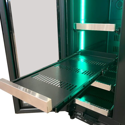 Allavino Wine Refrigerator 24" Dual-Door Stainless Steel Beverage Center VSBCW34FD-2S