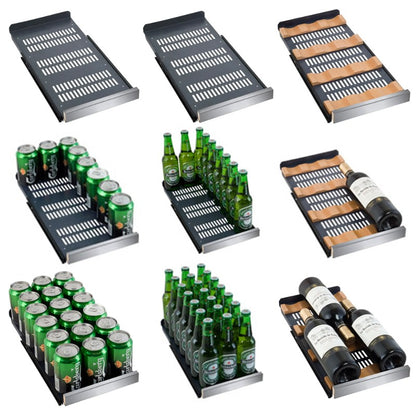 Allavino Wine Refrigerator 24" Dual-Door Stainless Steel Beverage Center VSBCW34FD-2S