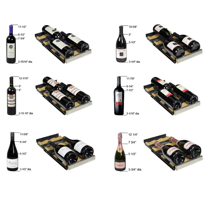 Allavino VSBCW34FD-2S 18-Bottle/66-Can Beverage Center