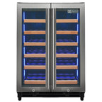 Allavino VSW3634FD-2S 36-Bottle Dual Zone Wine Refrigerator
