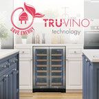 Allavino VSW3634FD-2S 36-Bottle Dual Zone Wine Refrigerator