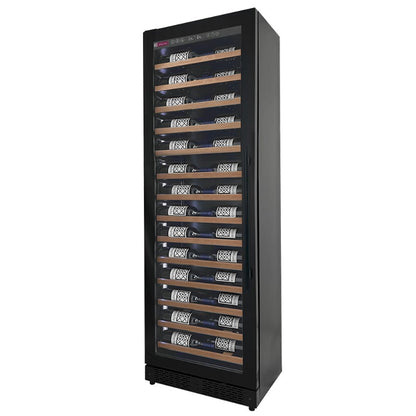 Allavino Wine Cooler 67 Bottle Single Zone Shallow Black Console VSW6771S-1BL