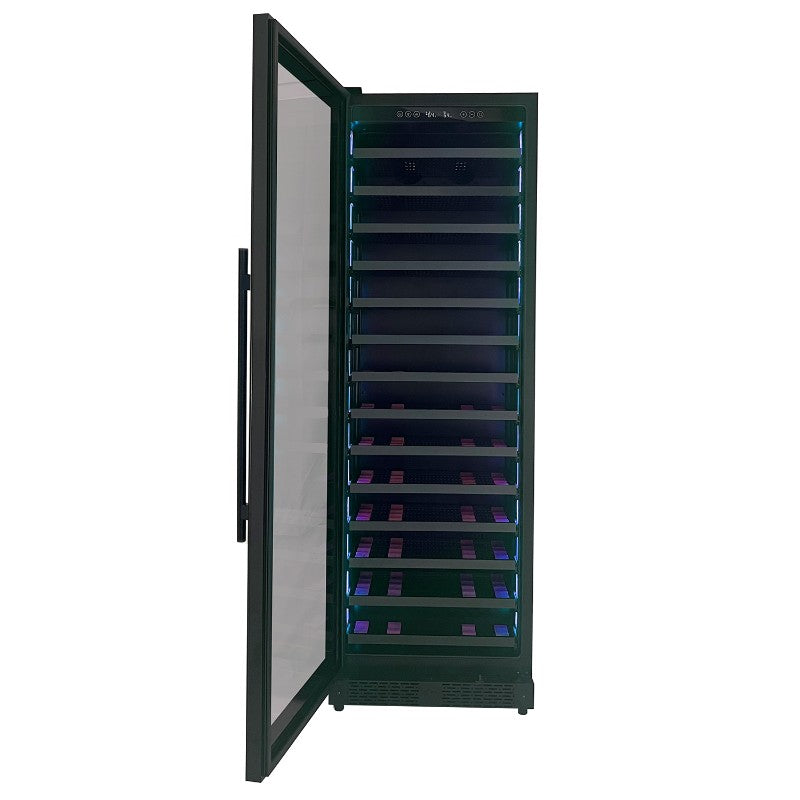 Allavino Wine Cooler 67 Bottle Single Zone Shallow Black Console VSW6771S-1BL