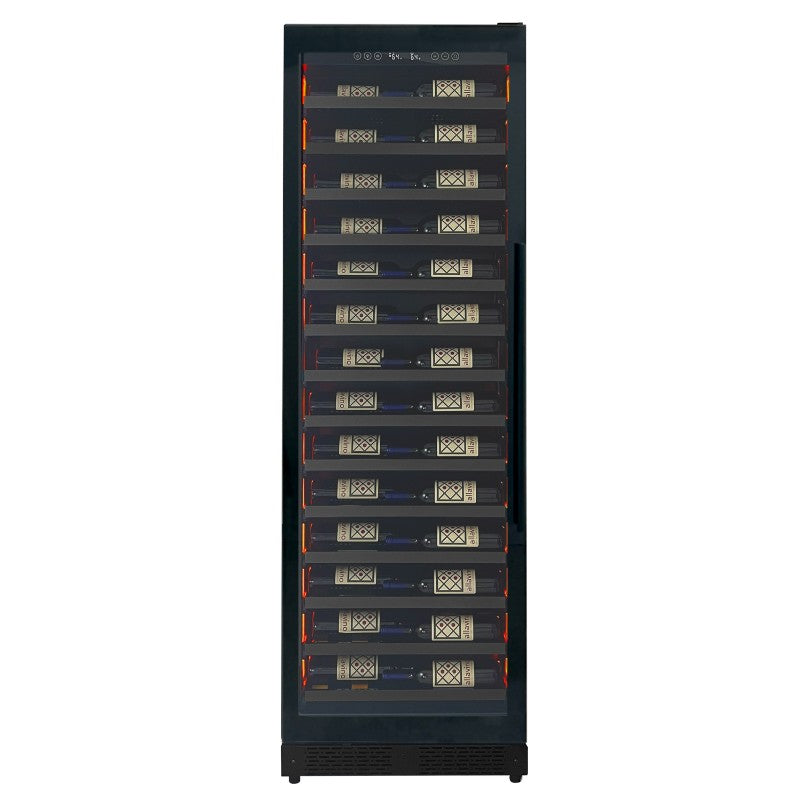Allavino Wine Cooler 67 Bottle Single Zone Shallow Black Console VSW6771S-1BL