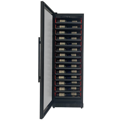 Allavino Wine Cooler 67 Bottle Single Zone Shallow Black Console VSW6771S-1BL