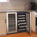 Allavino VSWB30-2SF20 30-Bottle/88-Can Beverage Center