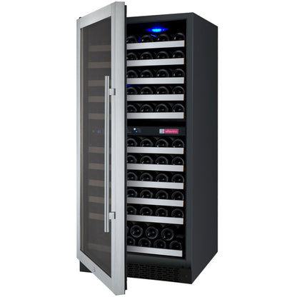 Allavino Wine Refrigerator 121 Bottle Dual Zone Tru-Vino Stainless Steel VSWR121-2SL20