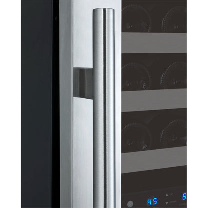 Allavino Wine Refrigerator 121 Bottle Dual Zone Tru-Vino Stainless Steel VSWR121-2SL20