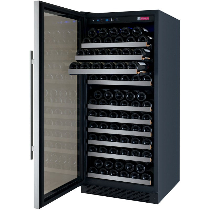 Allavino Wine Refrigerator 24" 128 Bottle Single Zone Tru-Vino – VSWR128-1SL20