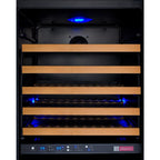Allavino VSWR172-2BL20 172-Bottle Dual Zone Wine Refrigerator