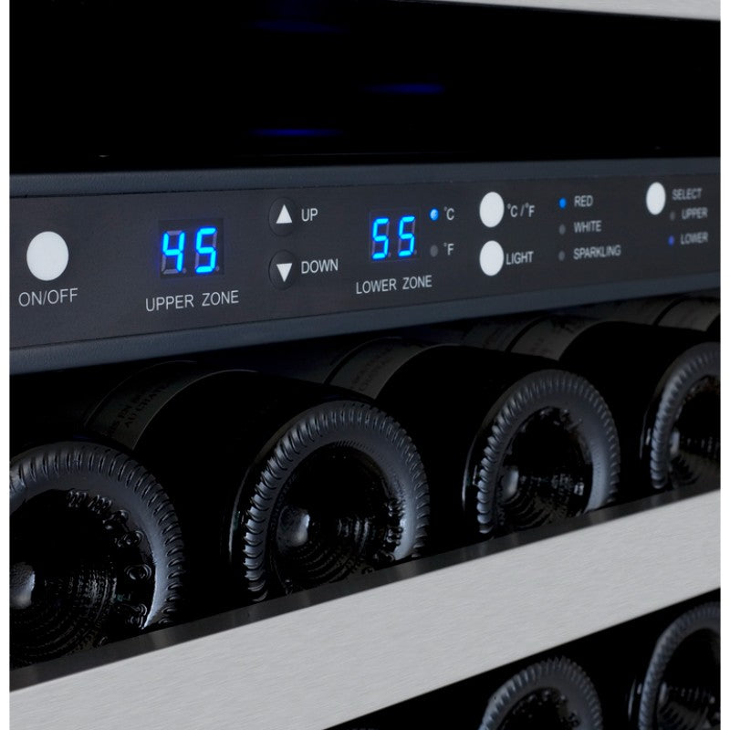Allavino VSWR172-2SL20 172-Bottle Dual Zone Wine Refrigerator