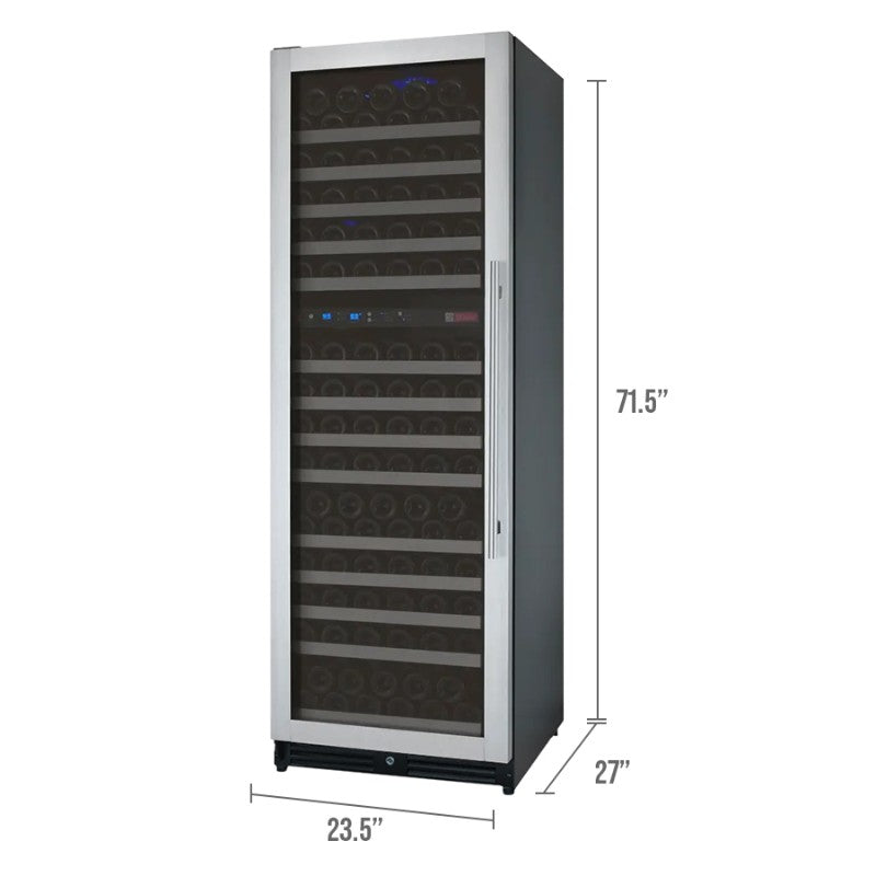 Allavino VSWR172-2SL20 172-Bottle Dual Zone Wine Refrigerator