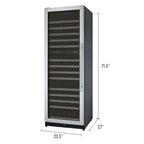 Allavino VSWR172-2SL20 172-Bottle Dual Zone Wine Refrigerator