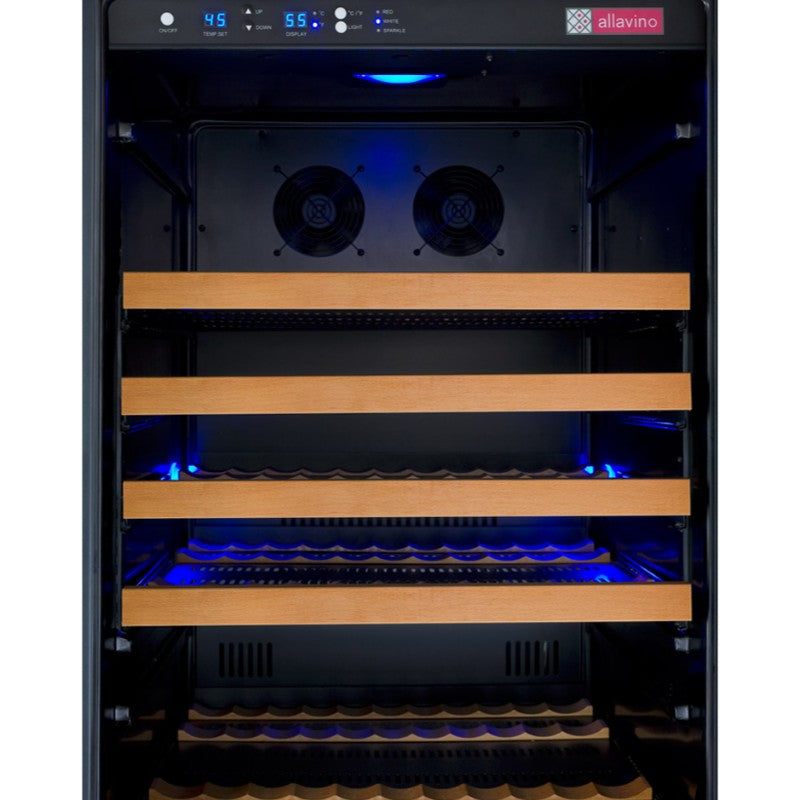 Allavino 24" Wine Refrigerator 177-Bottle Single Zone Tru-Vino VSWR177-1BL20
