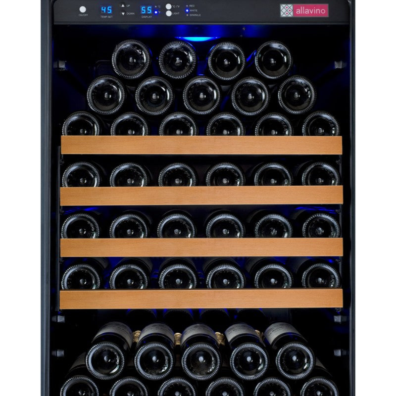 Allavino 24" Wine Refrigerator 177-Bottle Single Zone Tru-Vino VSWR177-1BL20