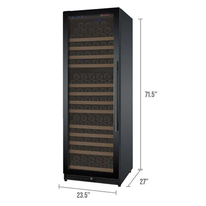 Allavino 24" Wine Refrigerator 177-Bottle Single Zone Tru-Vino VSWR177-1BL20