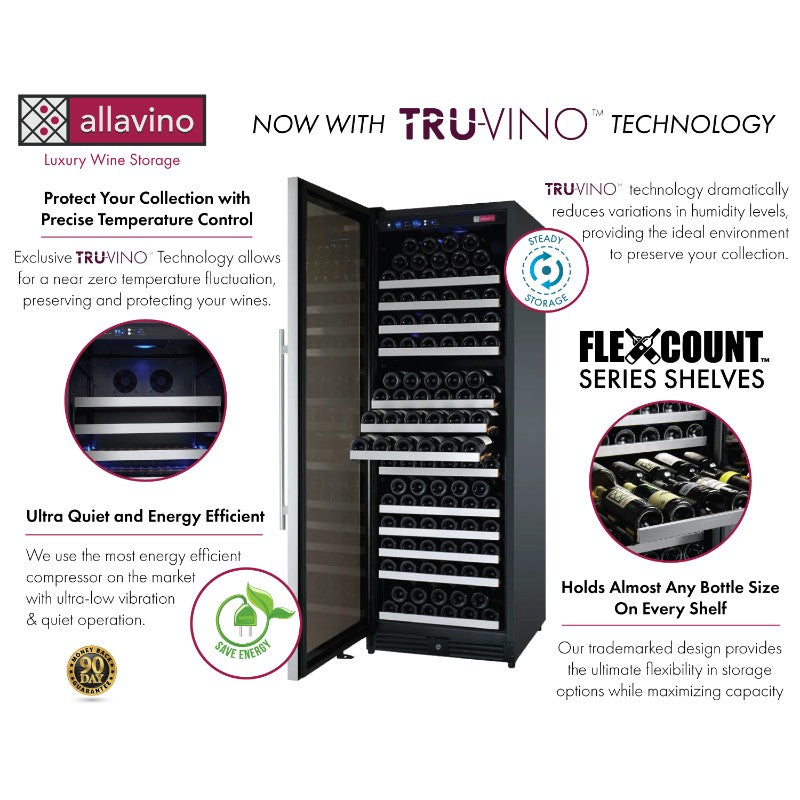 Allavino VSWR177-1SL20 177-Bottle Wine Refrigerator