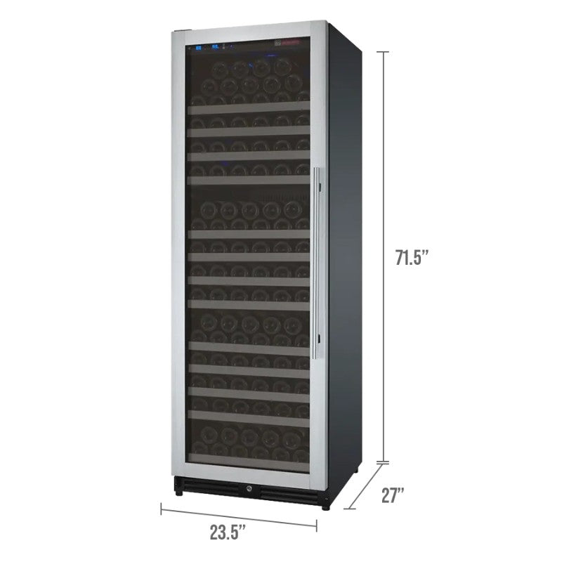 Allavino 24" Wine Refrigerator 177-Bottle Single Zone Tru-Vino VSWR177-1SL20